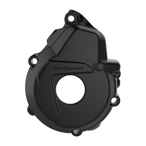 IGNITION COVER PROTECTOR KTM/HQV/GAS EXC-F250-350 17-23, FE250-350 17-23, EC250F/350F 21-23 BLACK